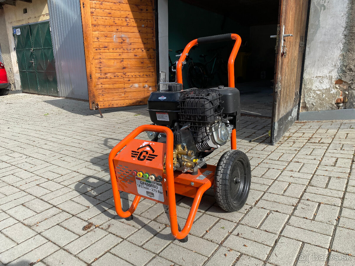 Profi vysokotlakový čistič Gaspper GP4000BD (275bar/4000PSI)