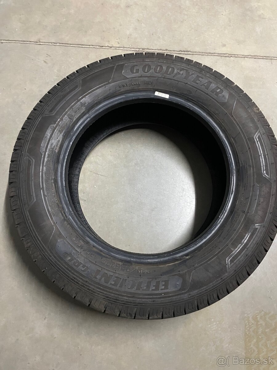 Letne pneumatiky Goodyear Efficient Grip 215/65 R16C