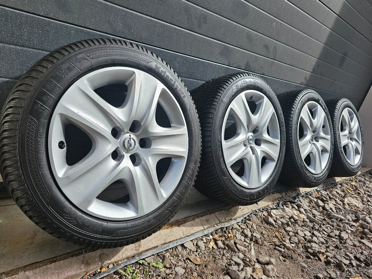 Zimná Sada OPEL ASTRA J 5x115+ 225/50 R17+TPMS