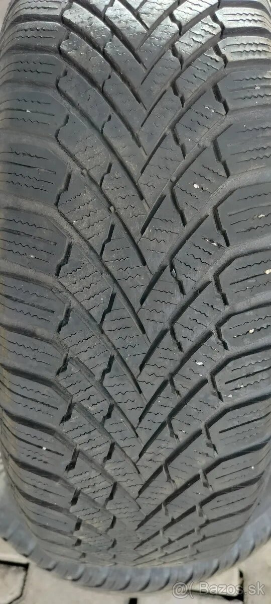 Predám 2 zimné pneumatiky 195/65 R15 91T Continental