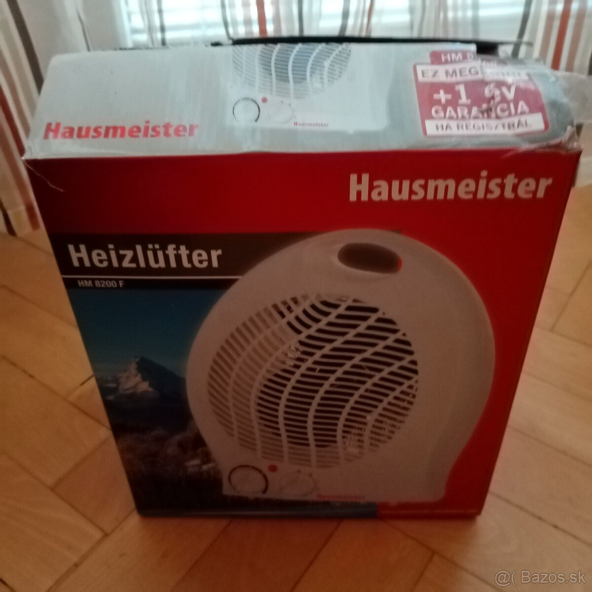 teplovzdušný ventilátor Hausmeister