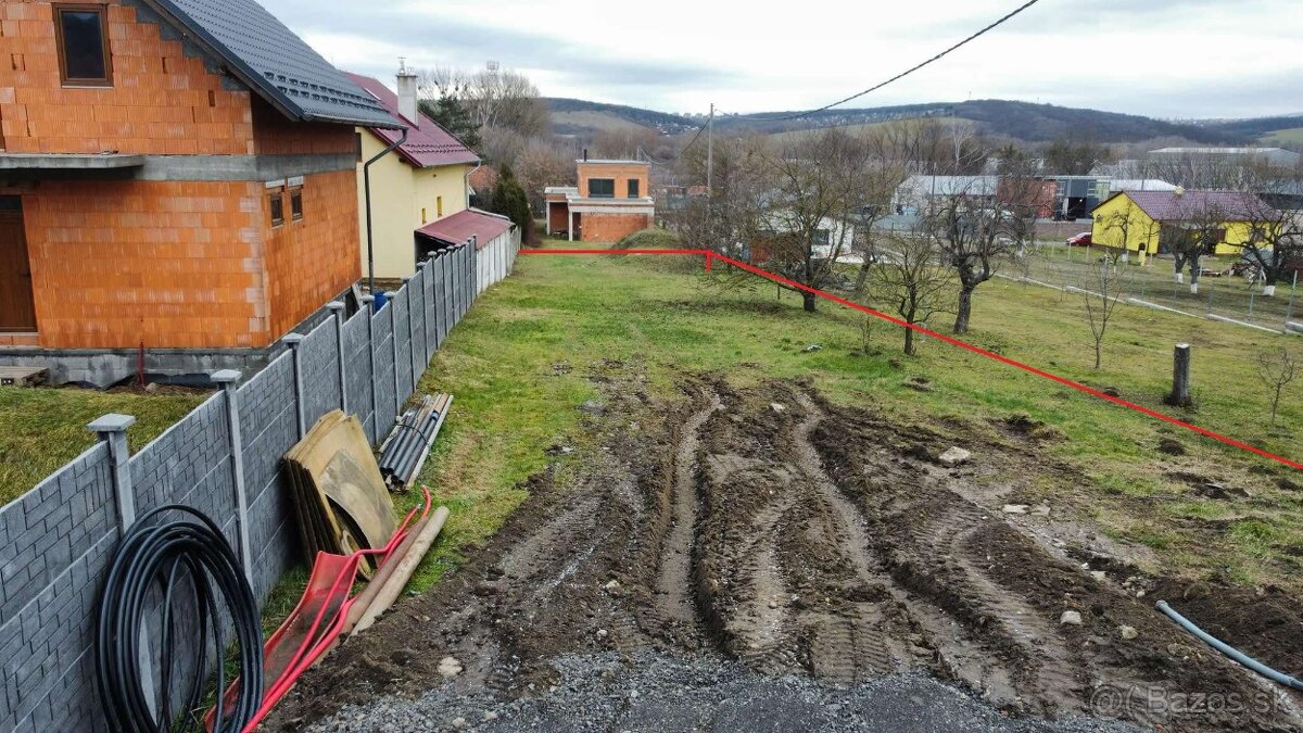 Predaj stavebného pozemku v obci Byster