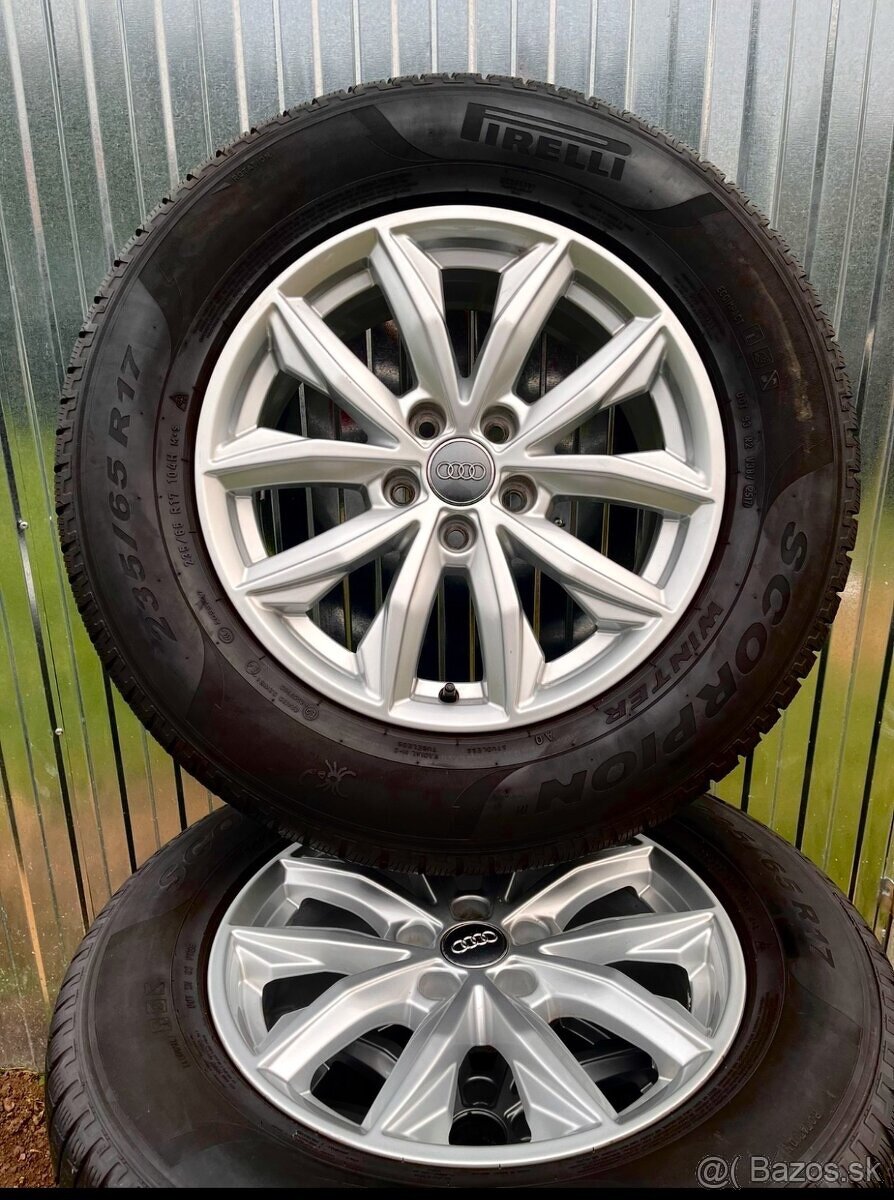 5x112 R17 ORIGINÁL DISKY AUDI