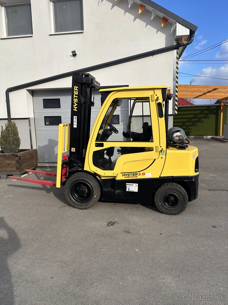 vysokozdvižný vozík HYSTER H3.0FT LPG