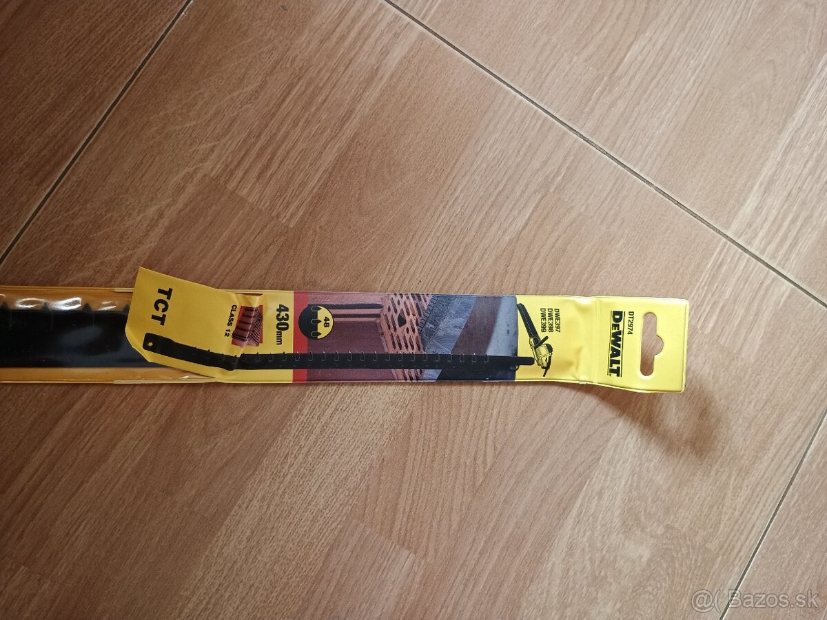 DeWALT DT2974 Pílové listy z tvrdokovu na pórobetón