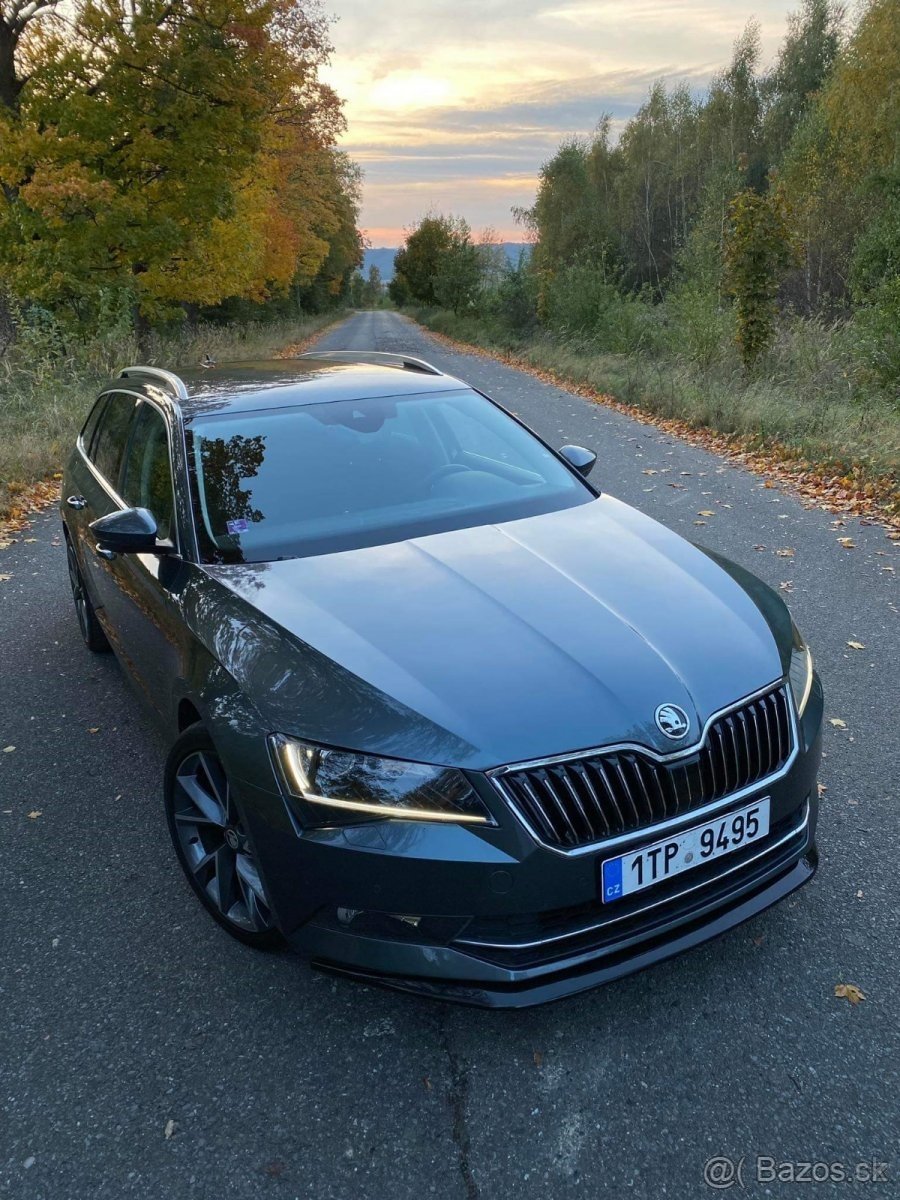 Škoda Superb III - přední podspoiler