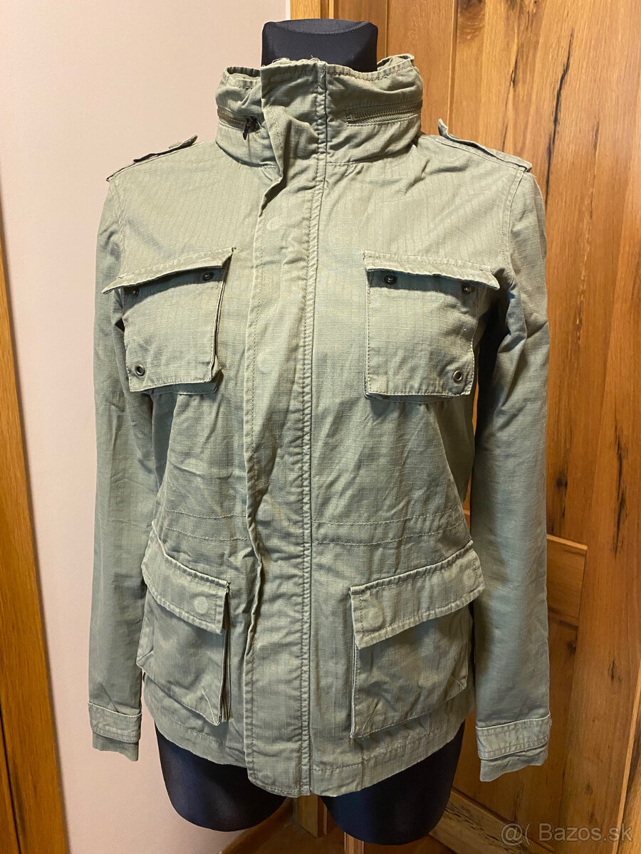 H&M - vetrovka / bunda parka XS /164