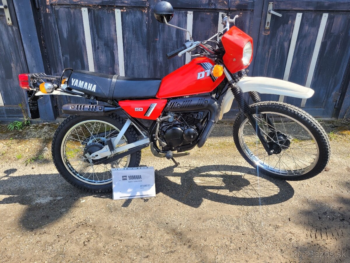 Yamaha DT 50 MX 1983 doklady