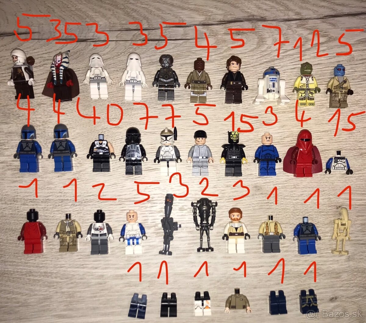 Lego Star Wars figúrky