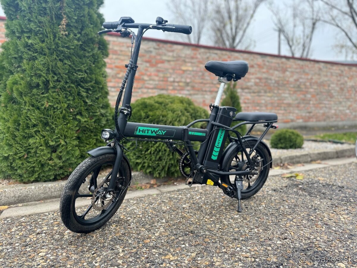 E-bike elektrické bicykel