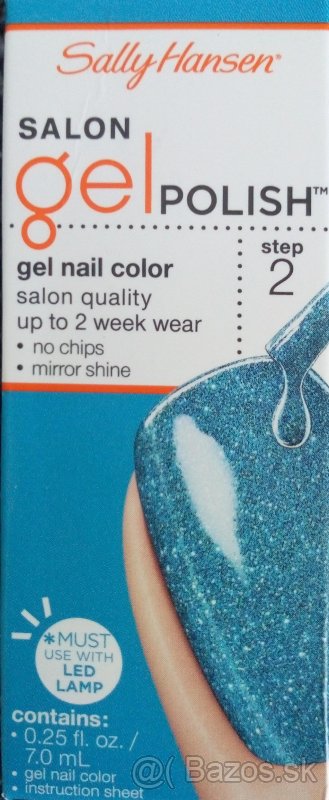 Sally Hansen salon gel polish high society