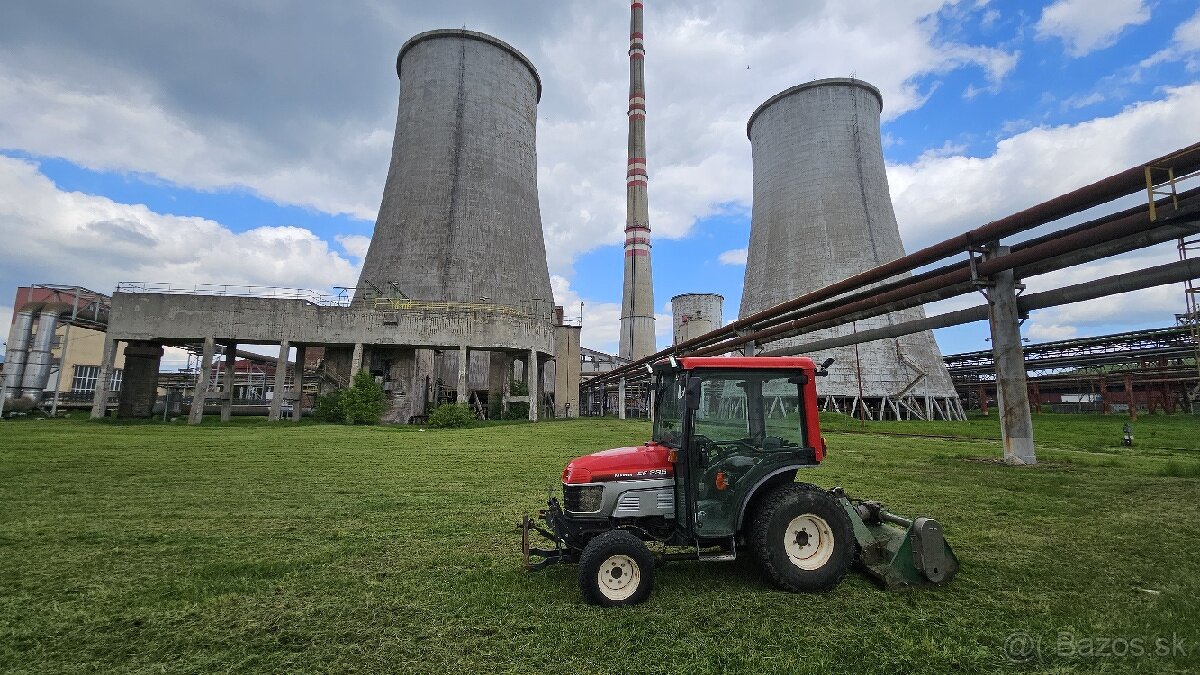 prace s malotraktorom, mulčovanie kosenie oranie