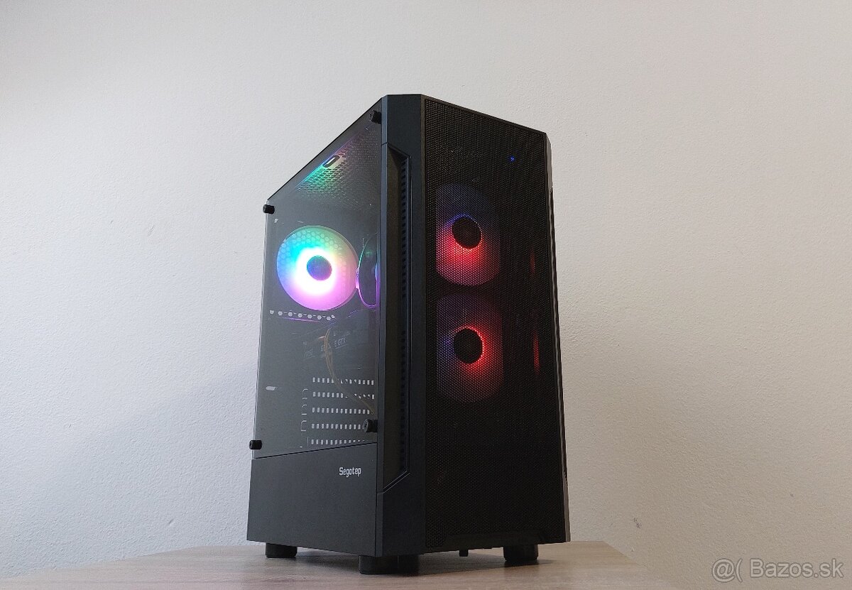 Herný pc AMD Ryzen 5 3600 3,60ghz/16GB/NVME 3TB/GTX1660SUPER