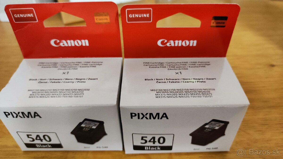 Toner Canon Pixma PG-540 Black