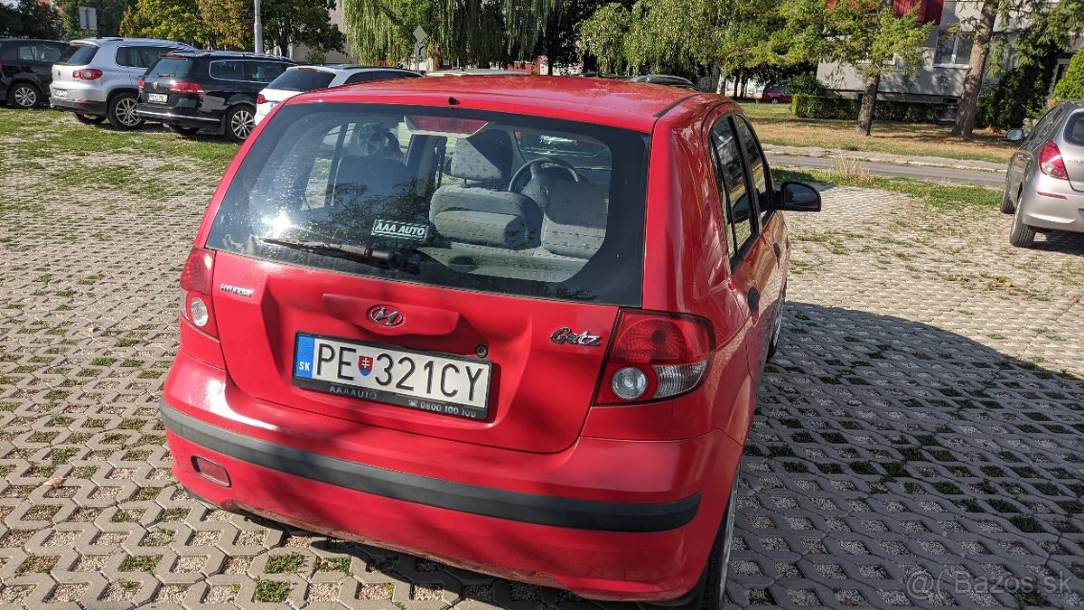 Predám Hyundai Getz 1.1 benzin