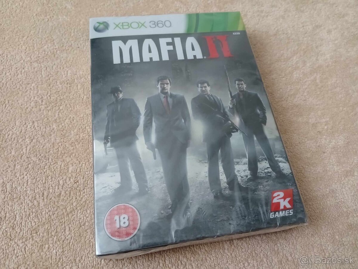 Hra Mafia II Collectors edition XBox 360 NEOTVORENÁ