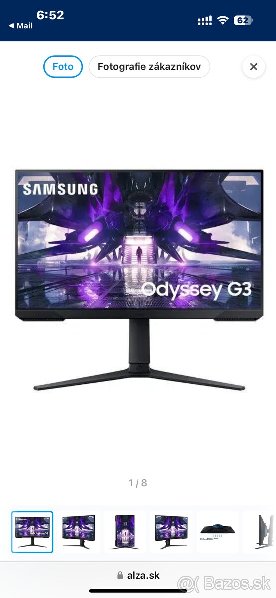 24" Samsung Odyssey G32A