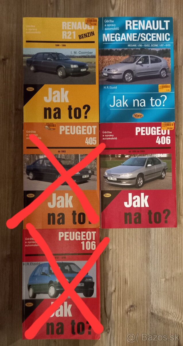 Jak na to (Udrzba a opr. autom.) - Renault/Peugeot