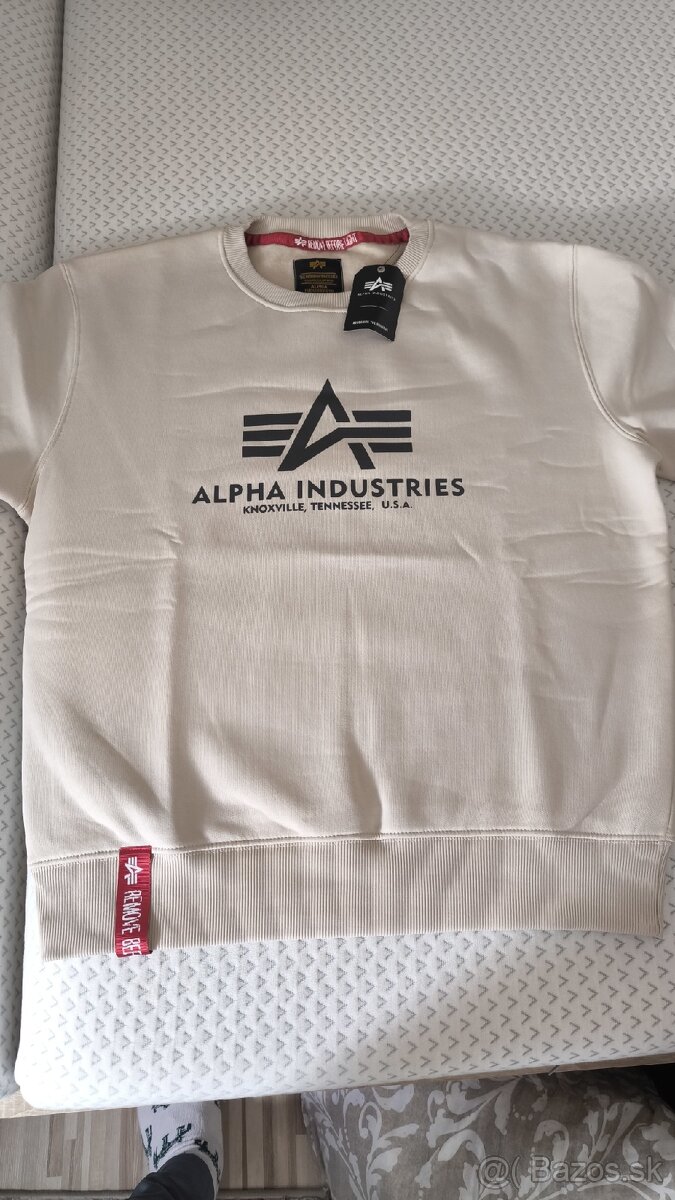 Alpha industries nová mikina pánska veľkosť L