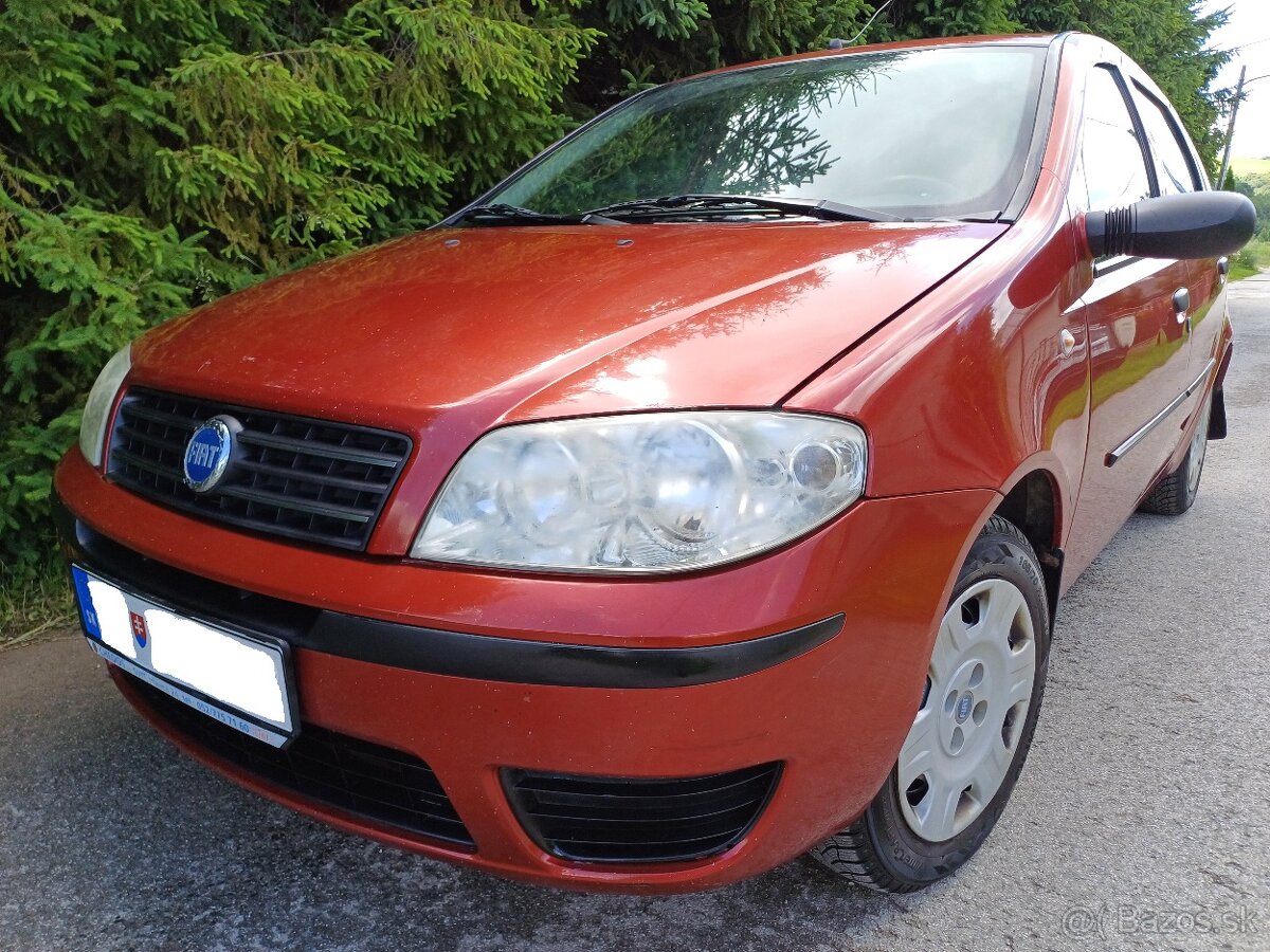 Fiat Punto 1,2 benzín - rok výroby 9/2005