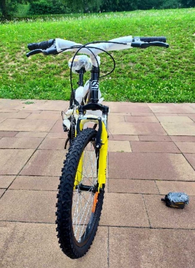 Detský celoodpružený bicykel 20"nový