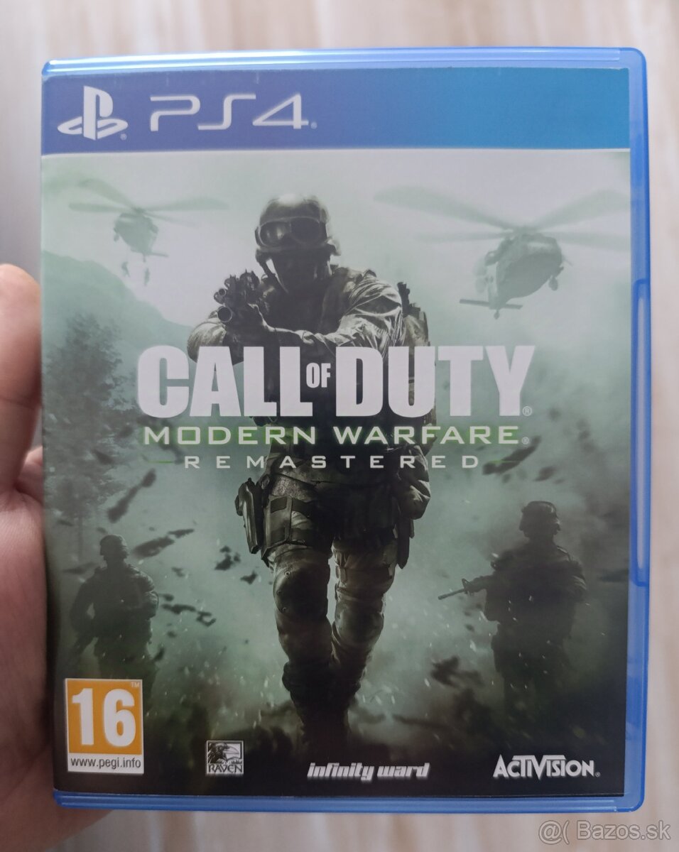 Call Of Duty: Modern Warfare Remastered PS4 + Steelbook