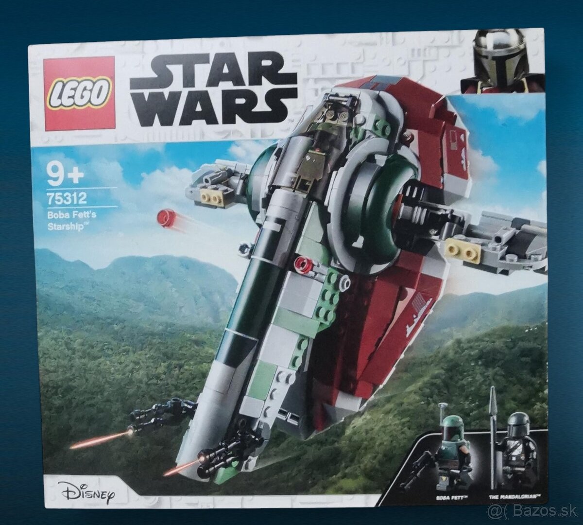 LEGO STAR WARS  75312 Boba Fett a jeho kosmická loď NOVÉ