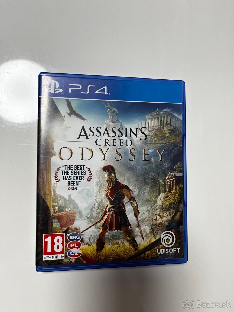 Predám hru Assassin’s Creed: Odyssey CZ [PS4]