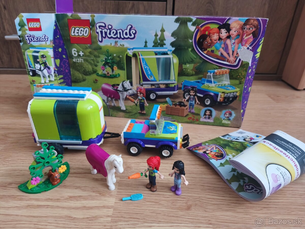 Lego Friends Mia a prevoz koní