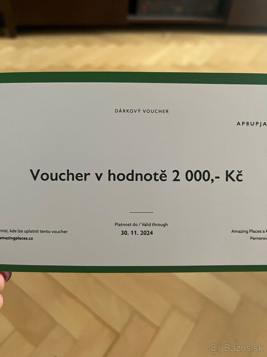 Zlavovy voucher do Amazing Places