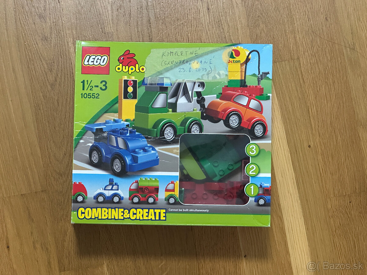 Lego Duplo 10552 Autíčka