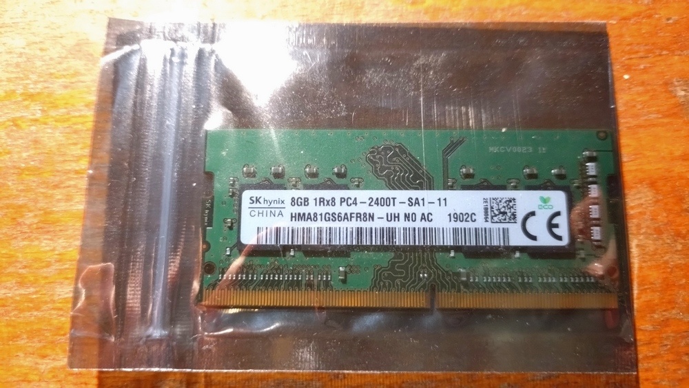 Hynix 8GB DDR4 notebook