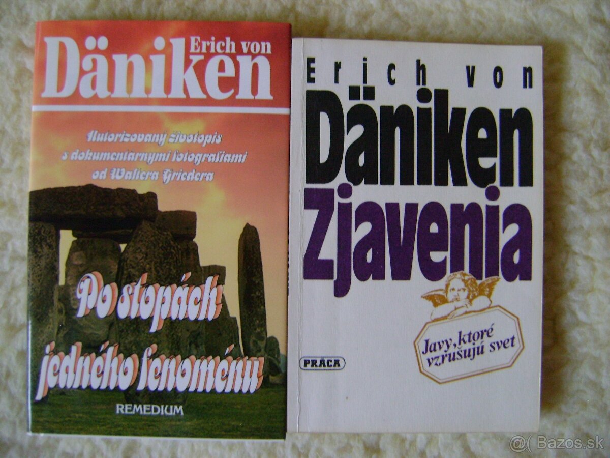 Erich von Däniken, životopis  , Zjavenia, ,  mesto Šahy