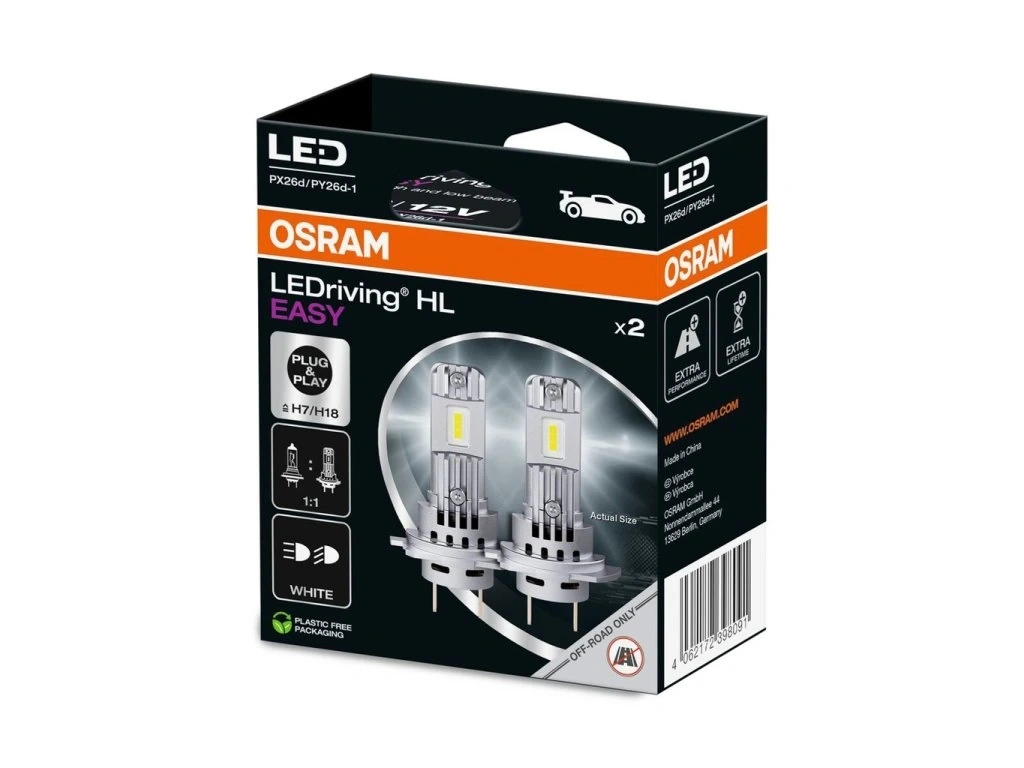 Osram LEDriving HL EASY H7 12V 6000K