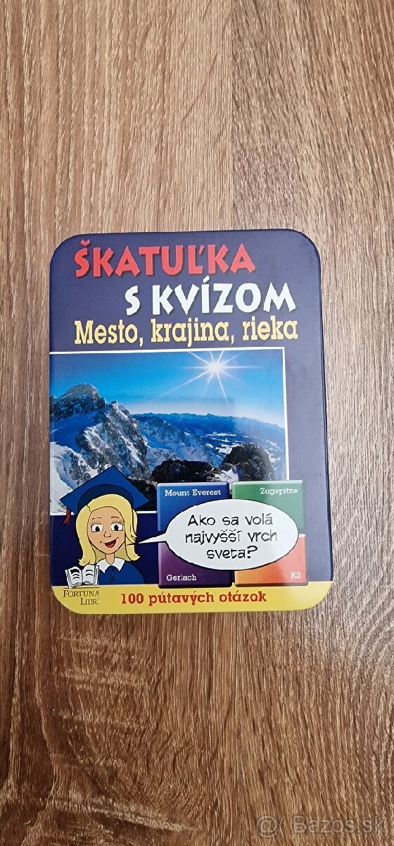 Hra - Škatulka s kvízom