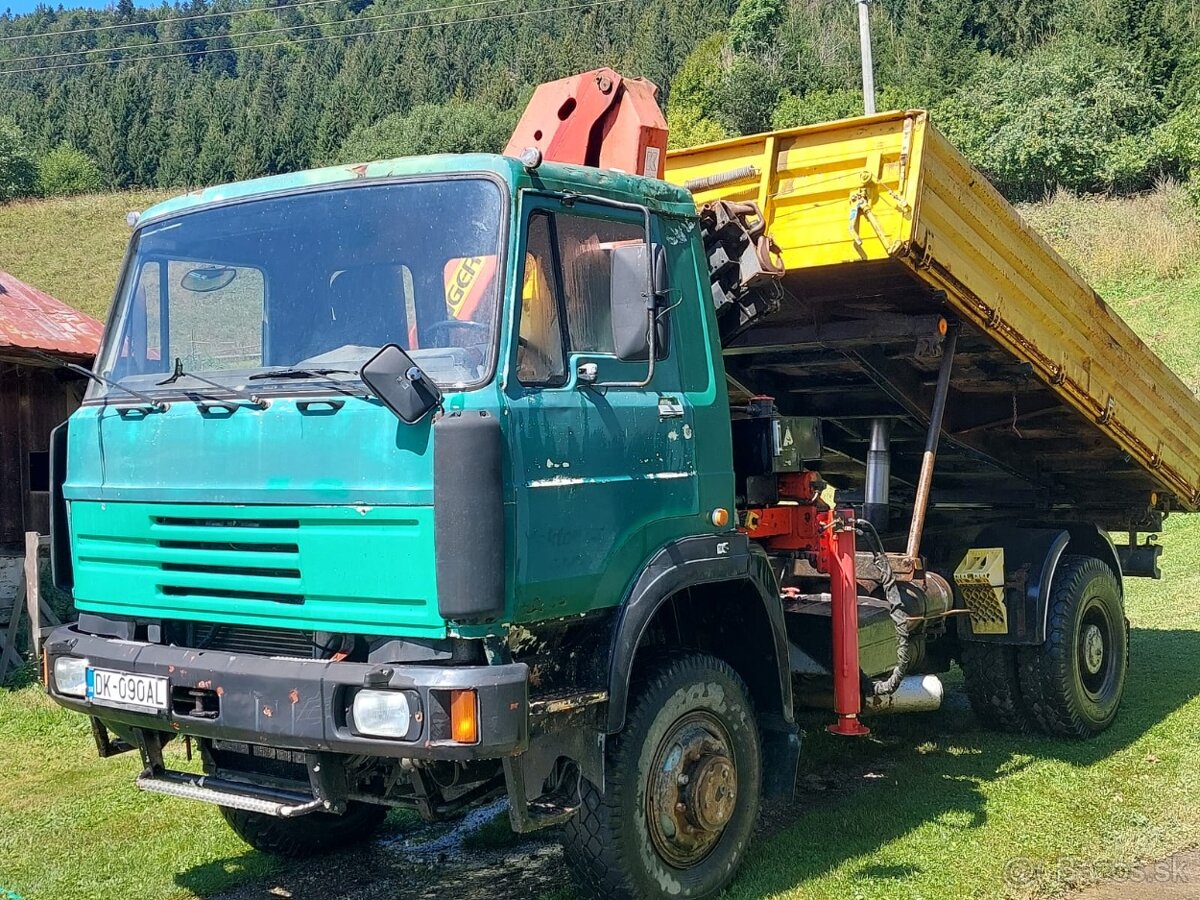 Skoda liaz 18 29 SA TURBO + RUKA PALFINGER