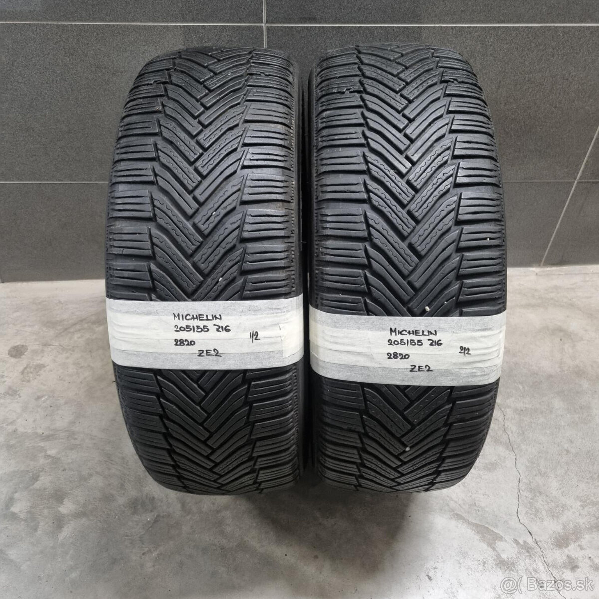 Zimné pneumatiky 205/55 R16 MICHELIN DOT1020/2820