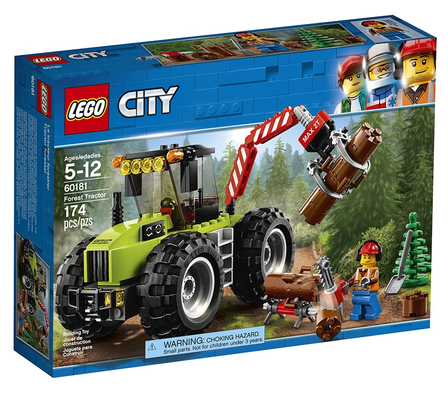 LEGO CITY - Lesný traktor