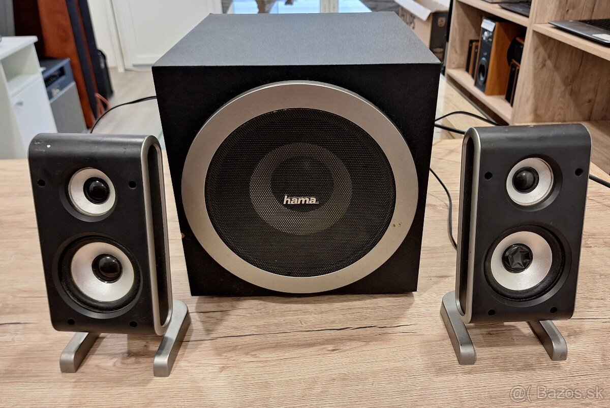 Reproduktory hama 2.1 subwoofer system