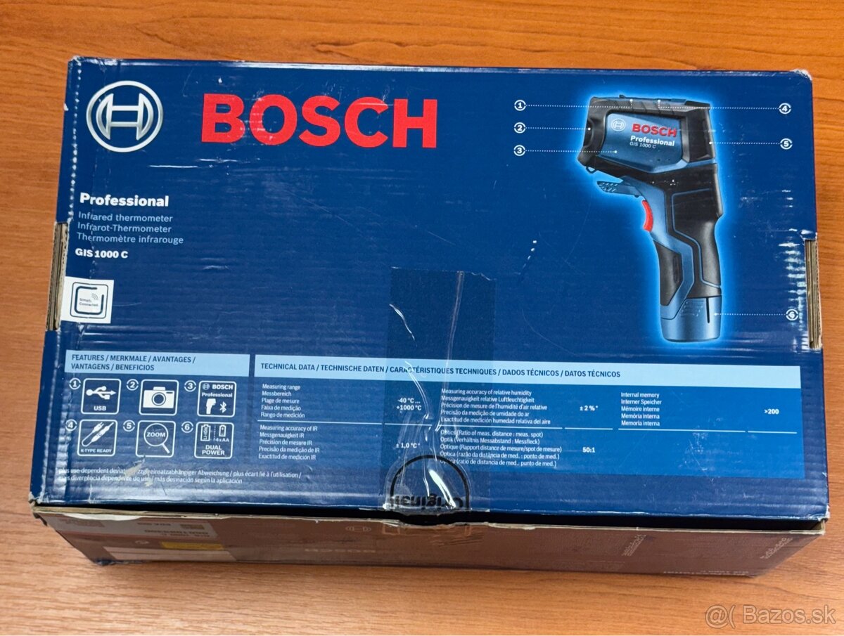 Termodetektor, termokamera Bosch GIS 1000 C