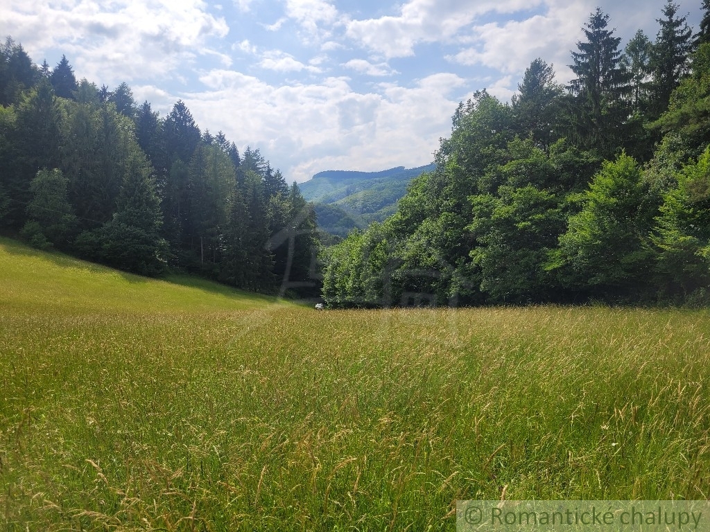 Rekreačný pozemok pri lese s krásnym výhľadom nad obcou Zá