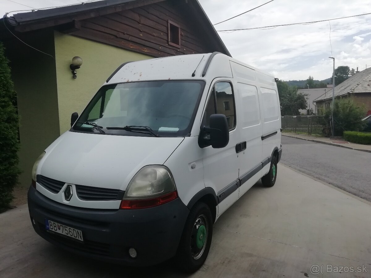 Renault master 2.5dci 120