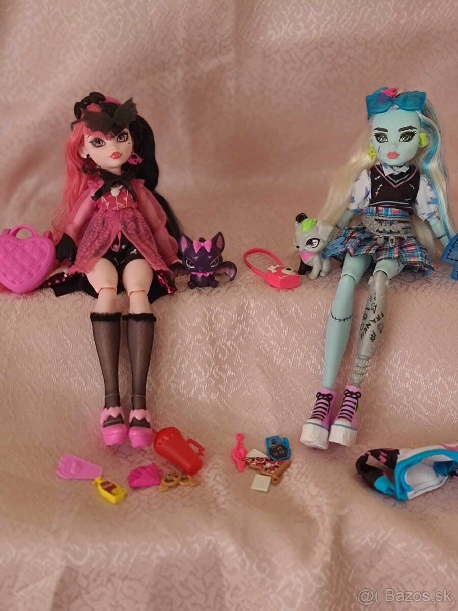 monster high babika babiky nehrane kompletne