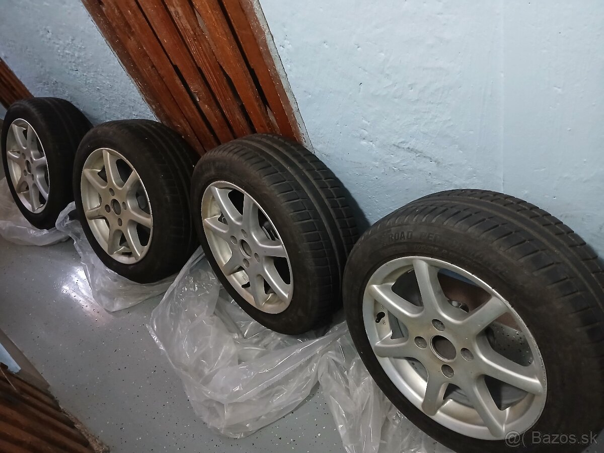 Letné 195/55 R15 82H + ALU disky