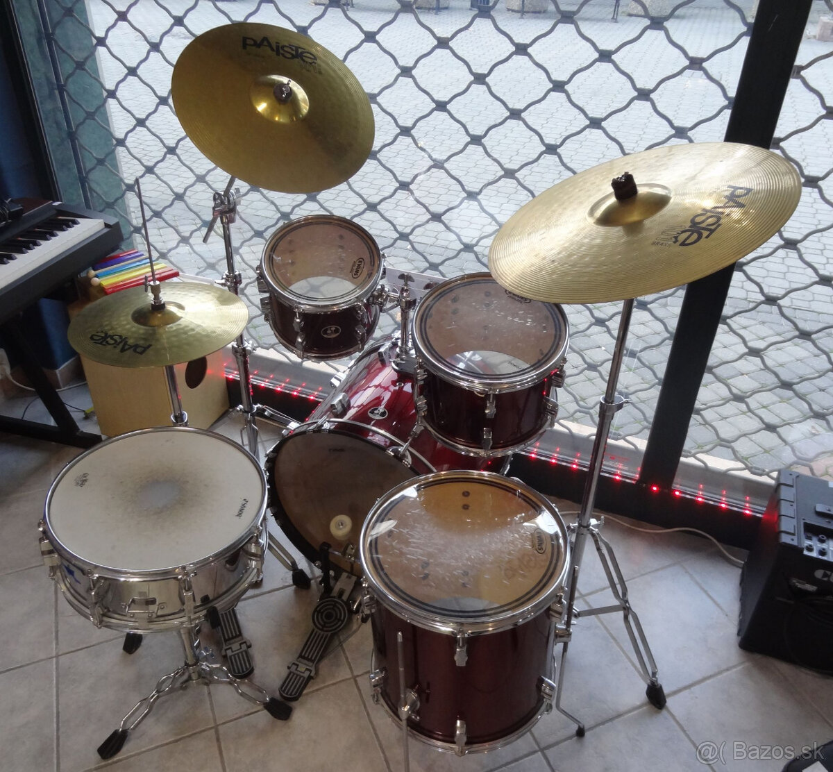 Sonor Force 507 komplet aj s Paiste činelmi