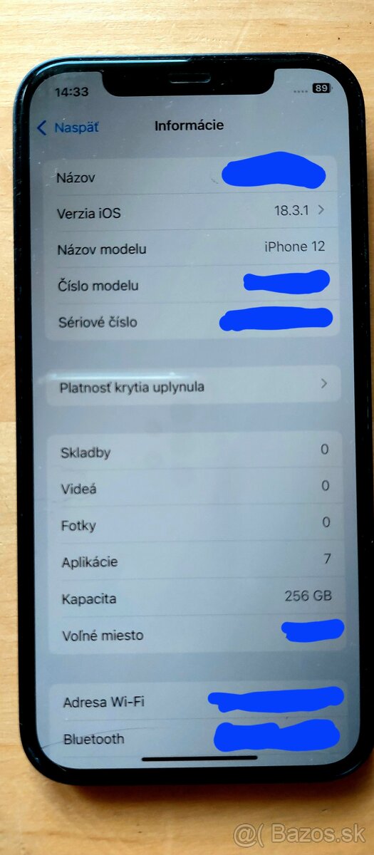 (Rezervovaný) Predám Iphone 12 256GB