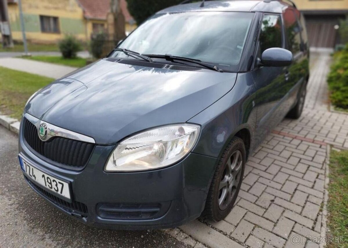 Škoda Roomster 1,9 TDI TAŽNÉ nafta manuál 77 kw