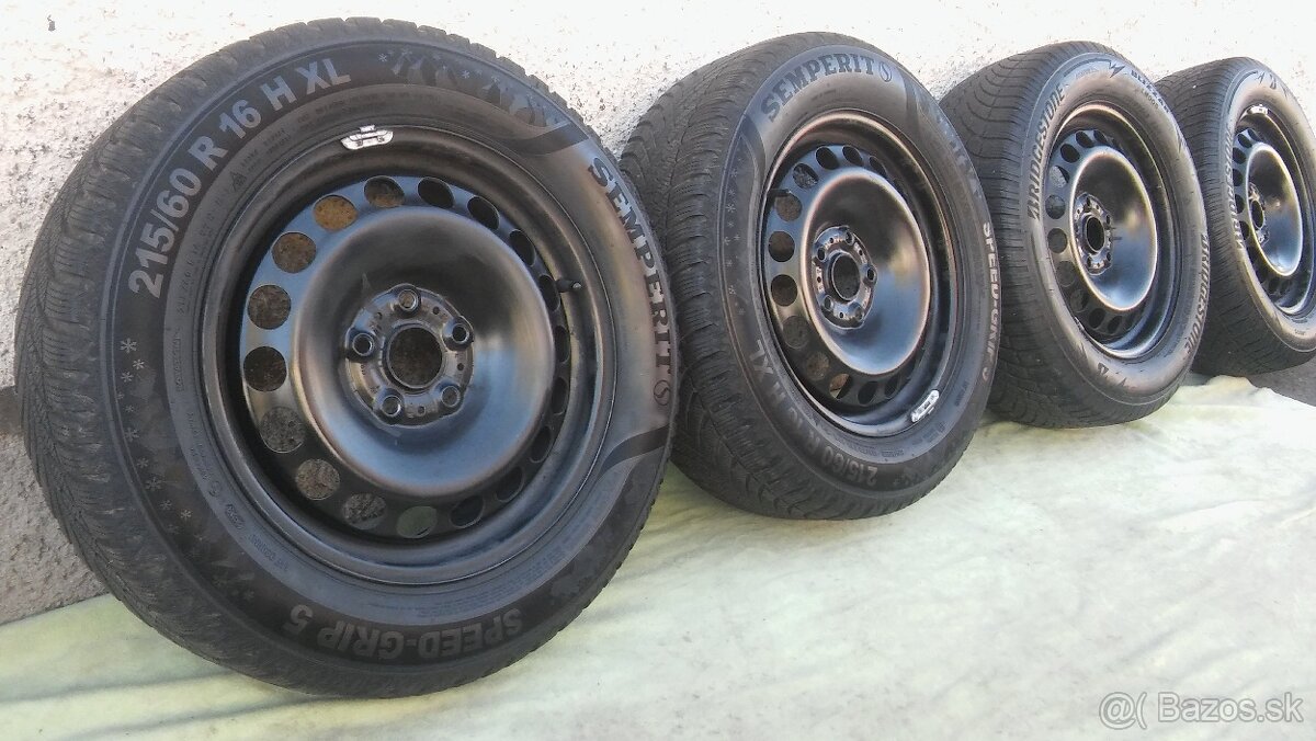 5x112 r16 VW group SUPERB , B 8 + zim 215/60 r16 - kúpa 2023