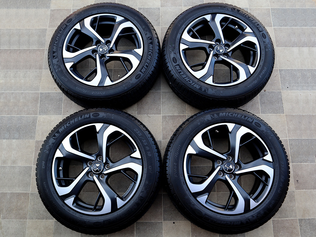 18" Alu kola = 5x108 = CITROEN DS5 DS7 ZIMNÍ NOVÉ