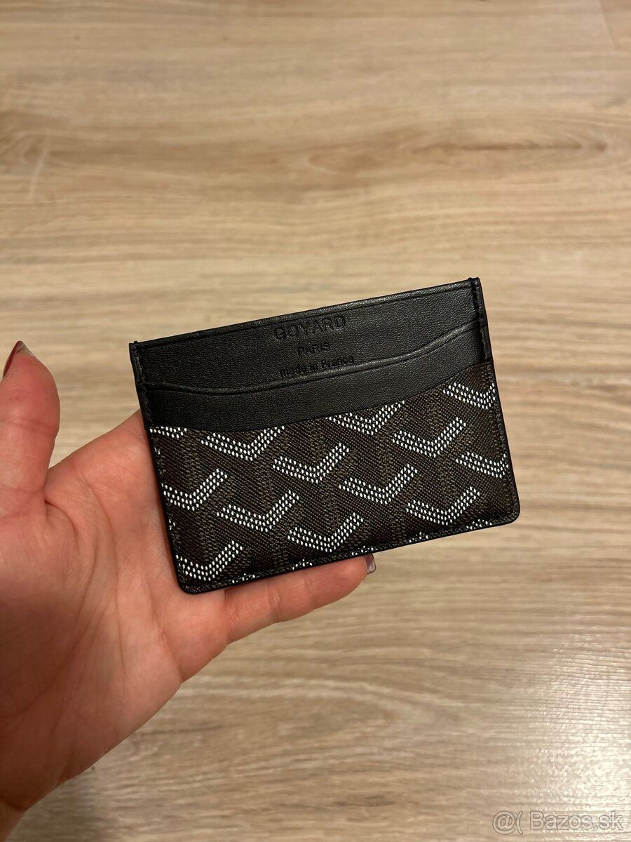 Goyard cardholder /peňaženka - čierny (GO2)